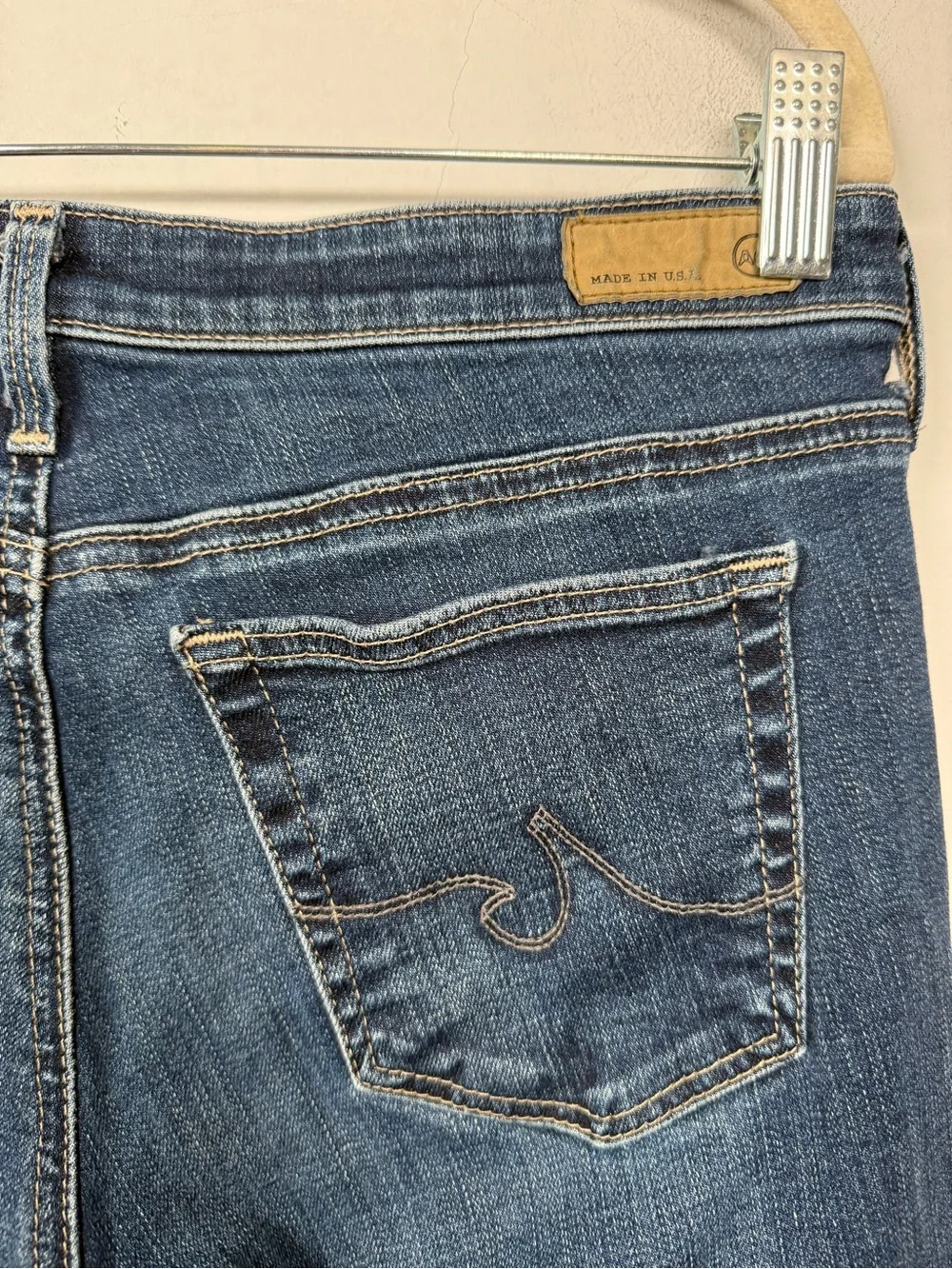 AG Adriano Goldschmied The Stilt Roll Up Slim Skinny Jeans Size 28R